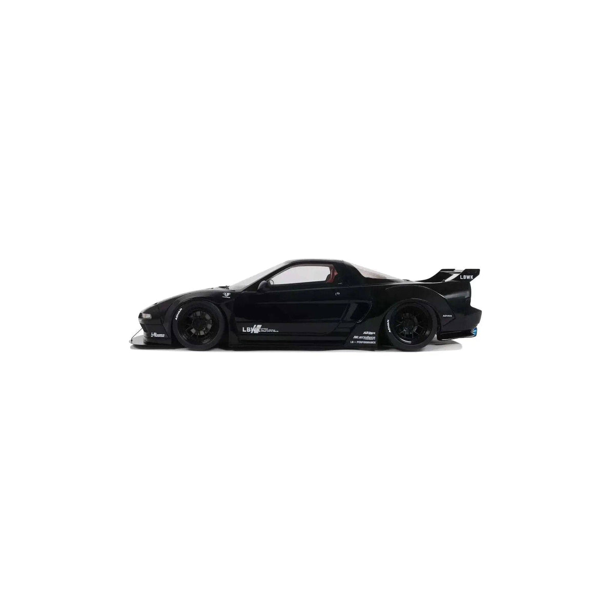 Otto 1991 Honda NSX NA1 LB-Works (Liberty Walk) 2020 Black 1:18 STM Diecast Default Title Default Title-
