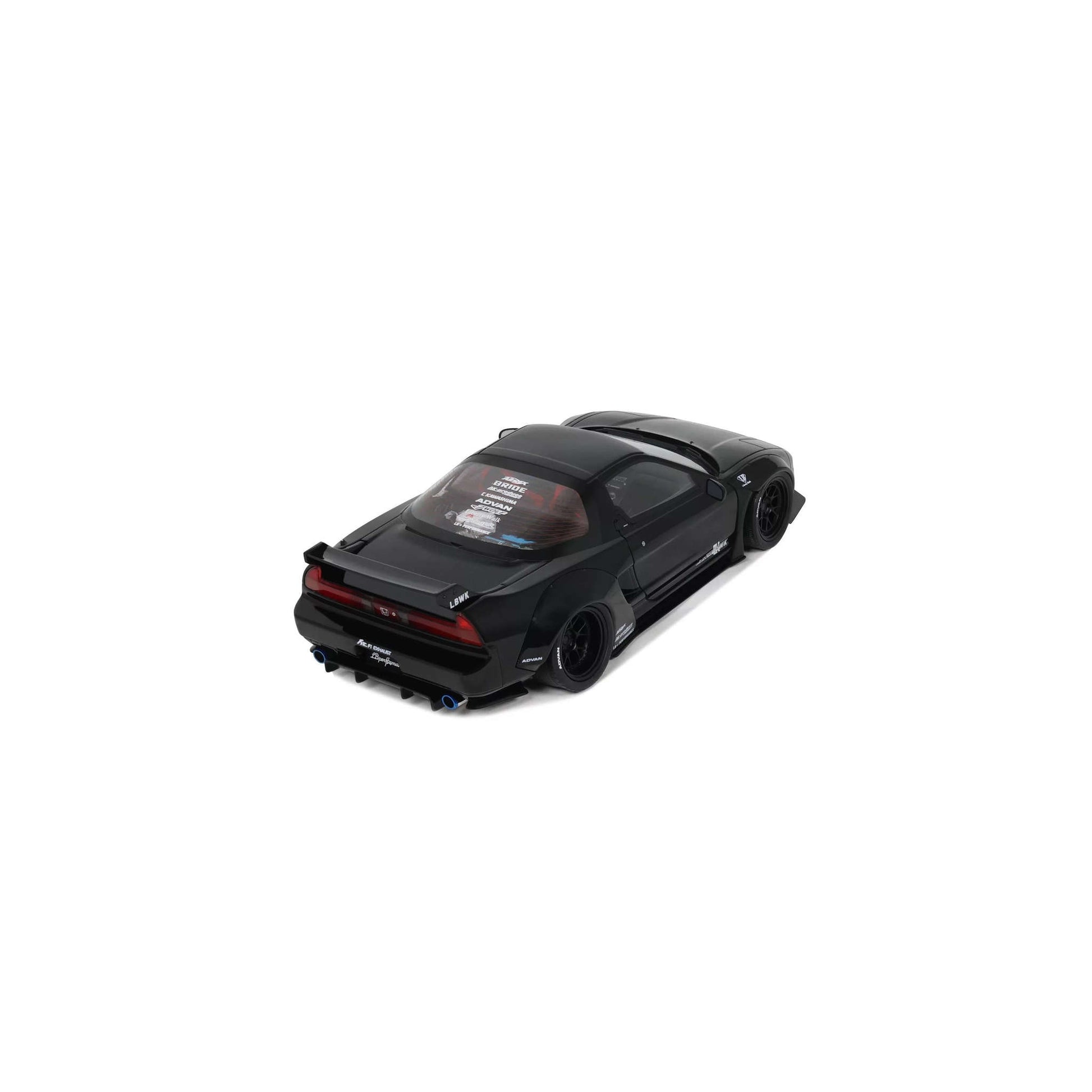 Otto 1991 Honda NSX NA1 LB-Works (Liberty Walk) 2020 Black 1:18 STM Diecast Default Title Default Title-
