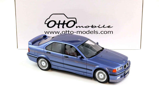Otto 1992 BMW Alpina B6 2.8 (E36) Alpina Blue Metallic 1:18 Cartsfy Inc.
