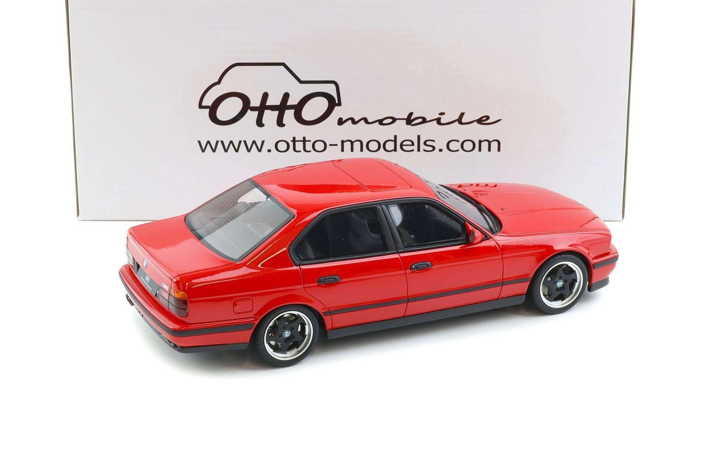 Otto 1992 BMW M5 E34 Sedan 20 Jahre Mugello Red 274 1:18 STM Diecast Default Title Default Title-