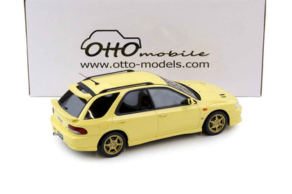 Otto 1999 Subaru Impreza WRX (GF8) STi Version VI Sport Wagon Cashmere Yellow 1:18 Cartsfy Inc.