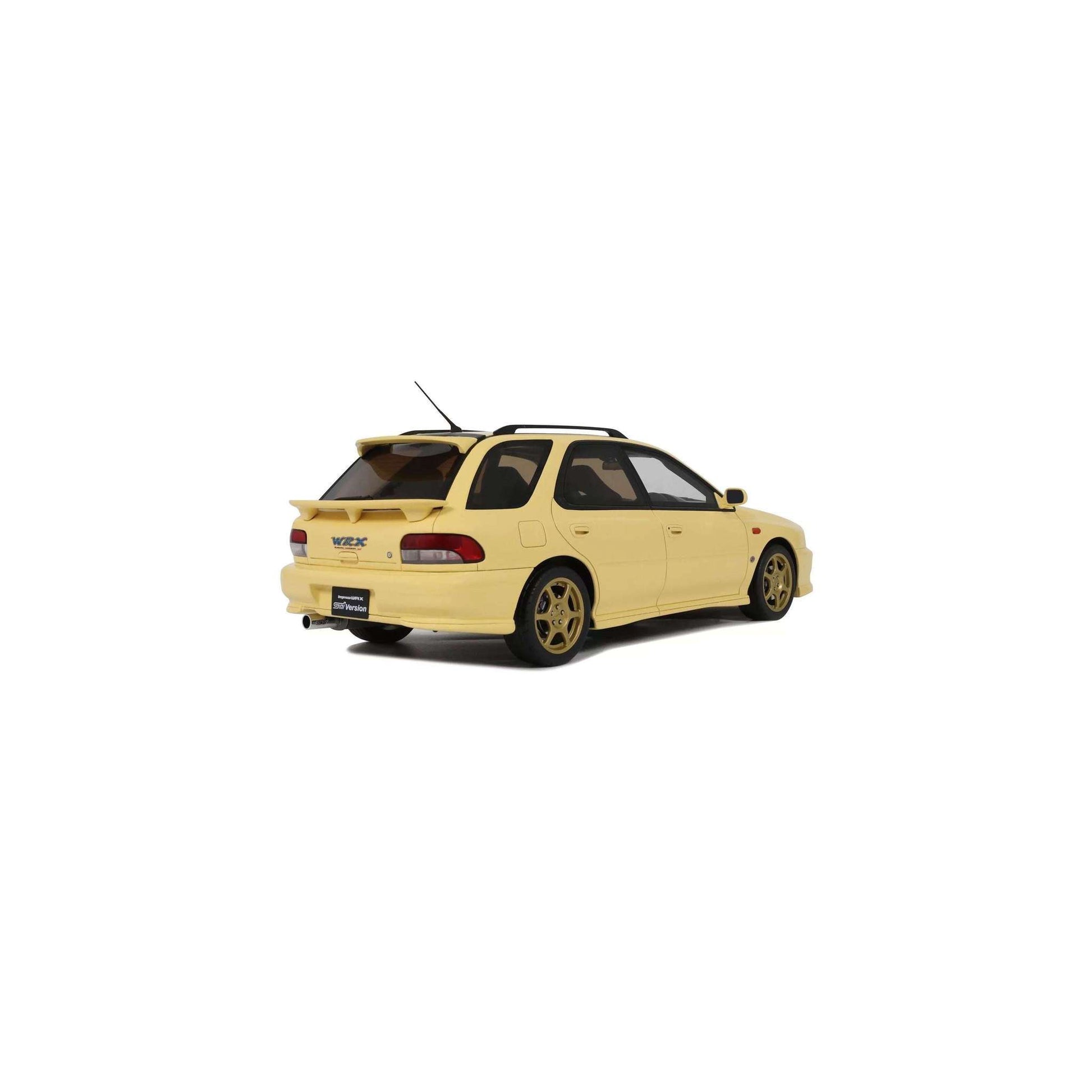 Otto 1999 Subaru Impreza WRX (GF8) STi Version VI Sport Wagon Cashmere Yellow 1:18 Cartsfy Inc.