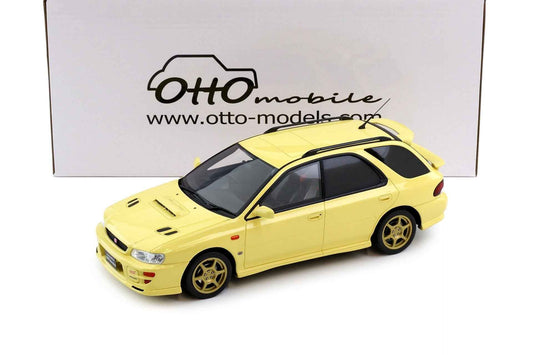 Otto 1999 Subaru Impreza WRX (GF8) STi Version VI Sport Wagon Cashmere Yellow 1:18 Cartsfy Inc.