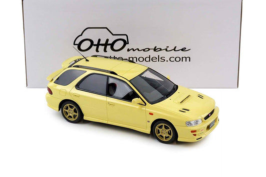 Otto 1999 Subaru Impreza WRX (GF8) STi Version VI Sport Wagon Cashmere Yellow 1:18 Cartsfy Inc.