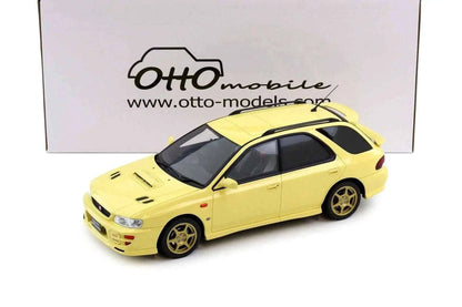 Otto 1999 Subaru Impreza WRX (GF8) STi Version VI Sport Wagon Cashmere Yellow 1:18 STM Diecast Default Title Default Title-