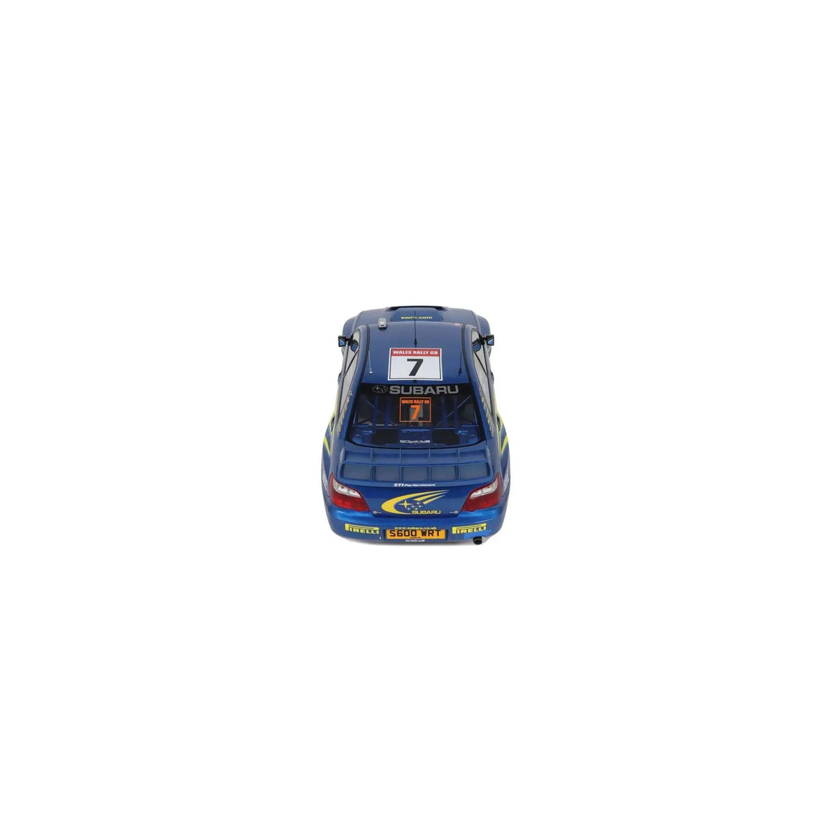 Otto 2003 Subaru Impreza WRC S9 #7 Winner Wales Rallye 2003 Blue 1:12 Cartsfy Inc.