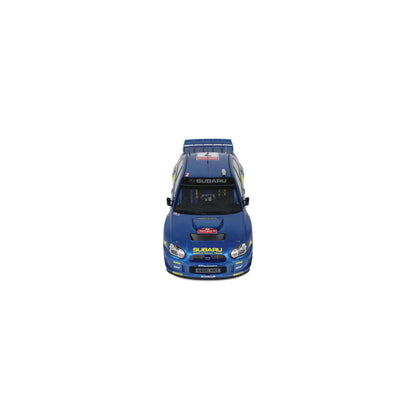 Otto 2003 Subaru Impreza WRC S9 #7 Winner Wales Rallye 2003 Blue 1:12 STM Diecast Default Title Default Title-