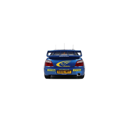 Otto 2003 Subaru Impreza WRC S9 #7 Winner Wales Rallye 2003 Blue 1:12 STM Diecast Default Title Default Title-