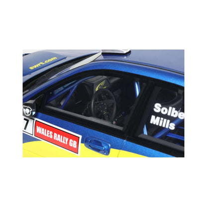 Otto 2003 Subaru Impreza WRC S9 #7 Winner Wales Rallye 2003 Blue 1:12 Cartsfy Inc.