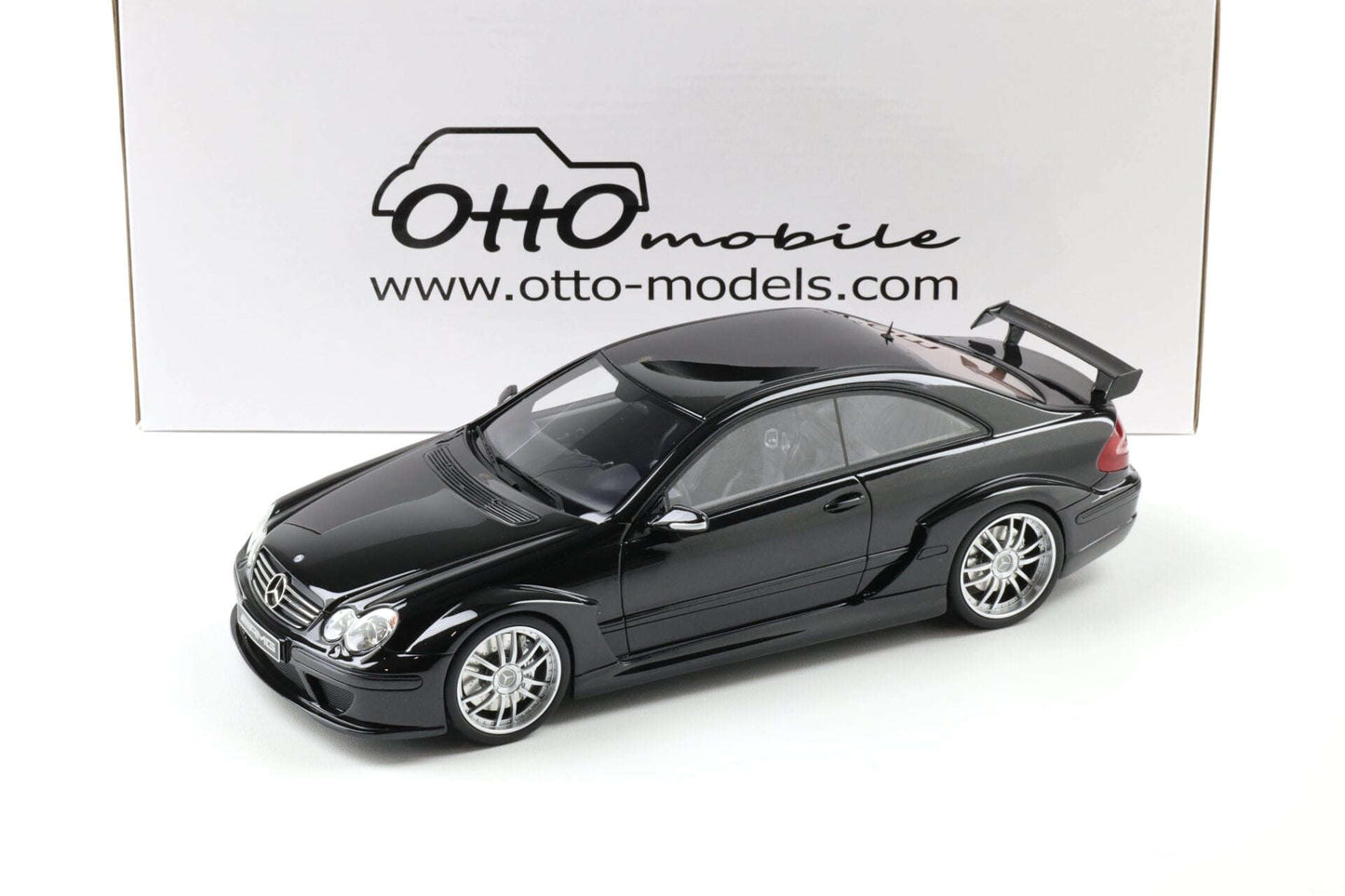 Otto 2004 Mercedes-Benz CLK AMG (C209) DTM Coupe Obsidian Black Metallic 1:18 Cartsfy Inc.