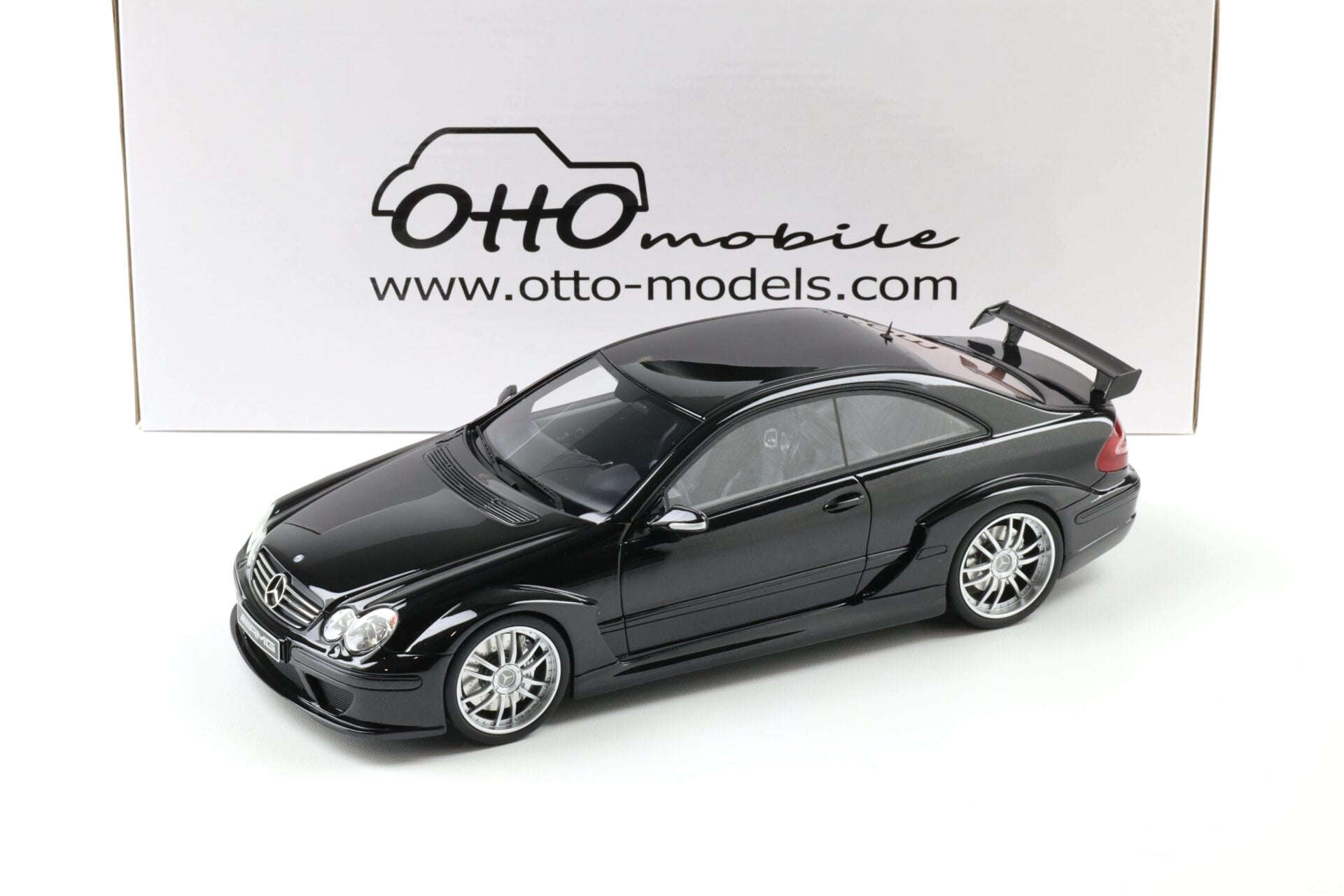 Otto 2004 Mercedes-Benz CLK AMG (C209) DTM Coupe Obsidian Black Metallic 1:18 Cartsfy Inc.