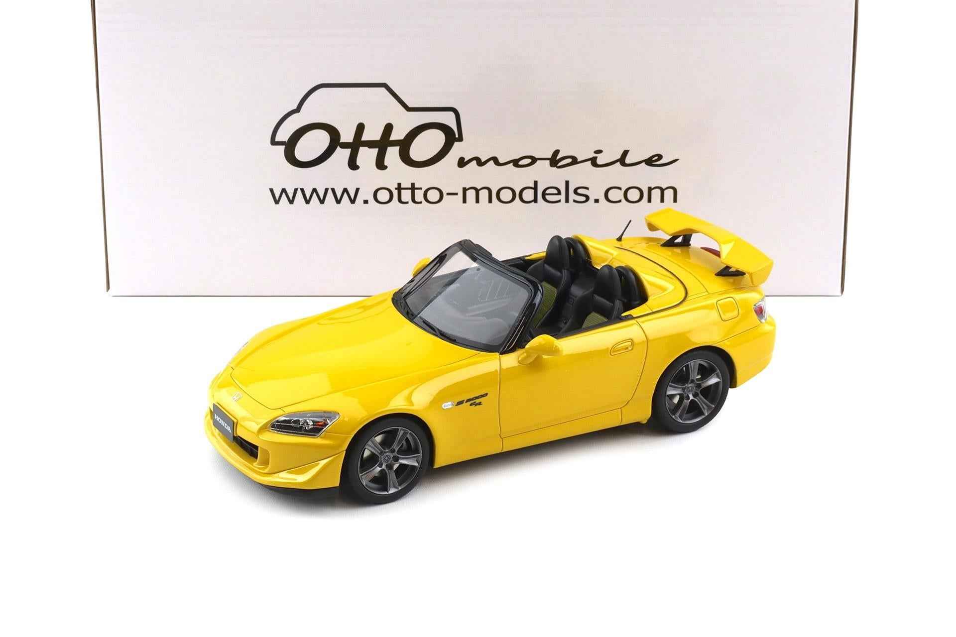 Otto 2007 Honda S2000 CR New Indy Yellow Pearl 1:18 Cartsfy Inc.