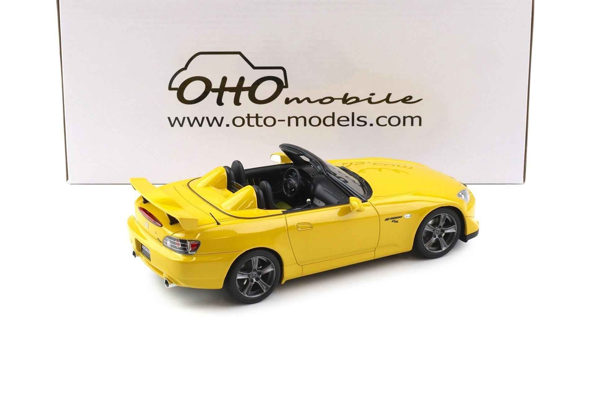 Otto 2007 Honda S2000 CR New Indy Yellow Pearl 1:18 Cartsfy Inc.