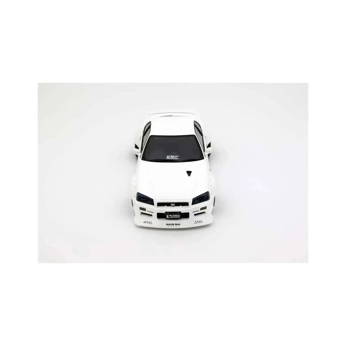 Otto 2019 Nissan Skyline GT-R R34 KRC Body Kit Pearl White QX1 1:18 Cartsfy Inc.
