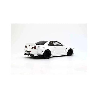 Otto 2019 Nissan Skyline GT-R R34 KRC Body Kit Pearl White QX1 1:18 Cartsfy Inc.