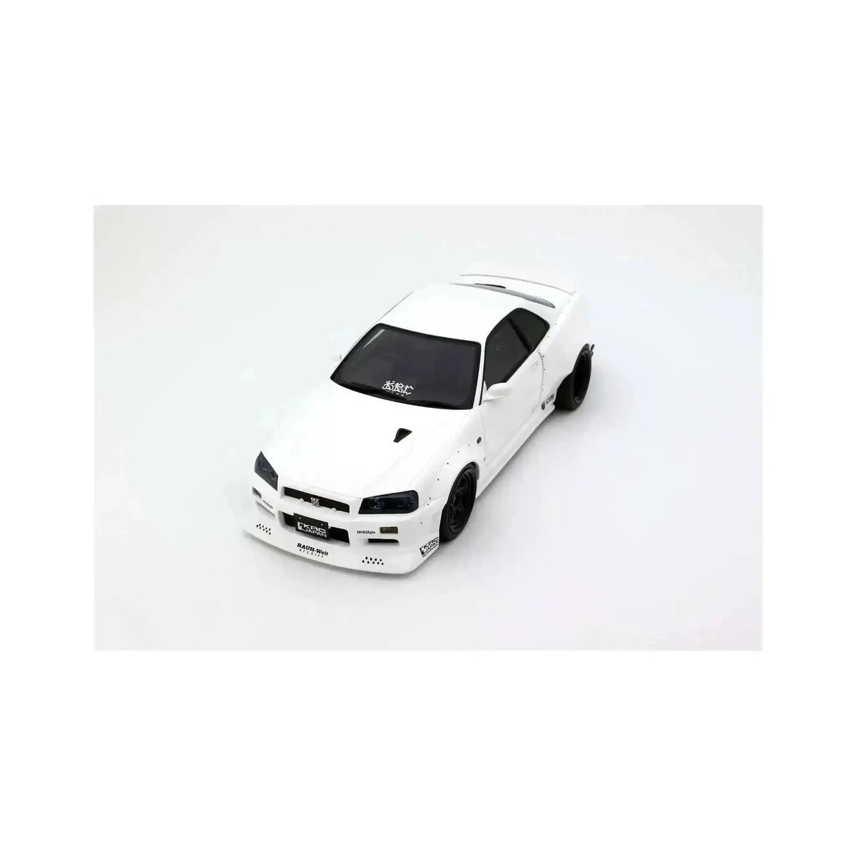 Otto 2019 Nissan Skyline GT-R R34 KRC Body Kit Pearl White QX1 1:18 Cartsfy Inc.