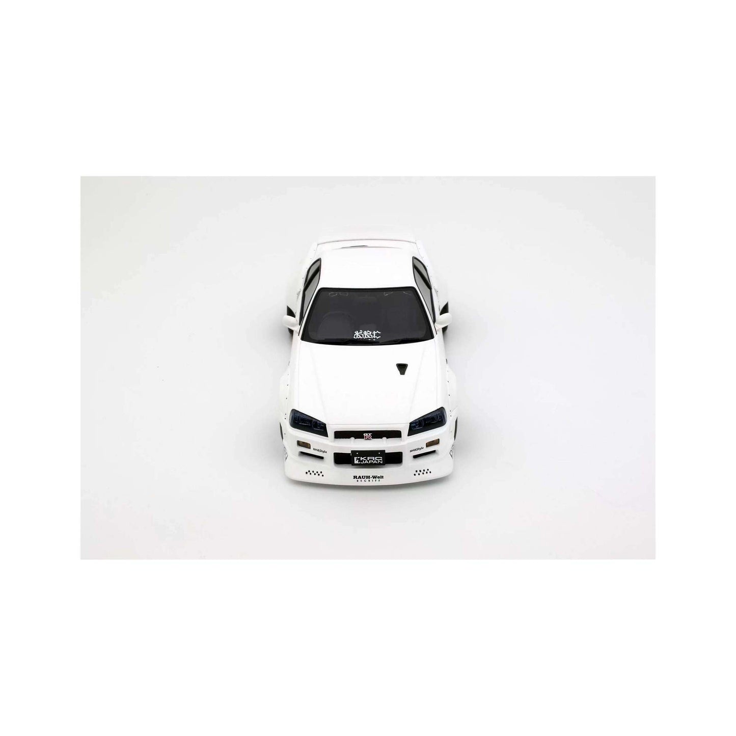 Otto 2019 Nissan Skyline GT-R R34 KRC Body Kit Pearl White QX1 1:18 Cartsfy Inc.