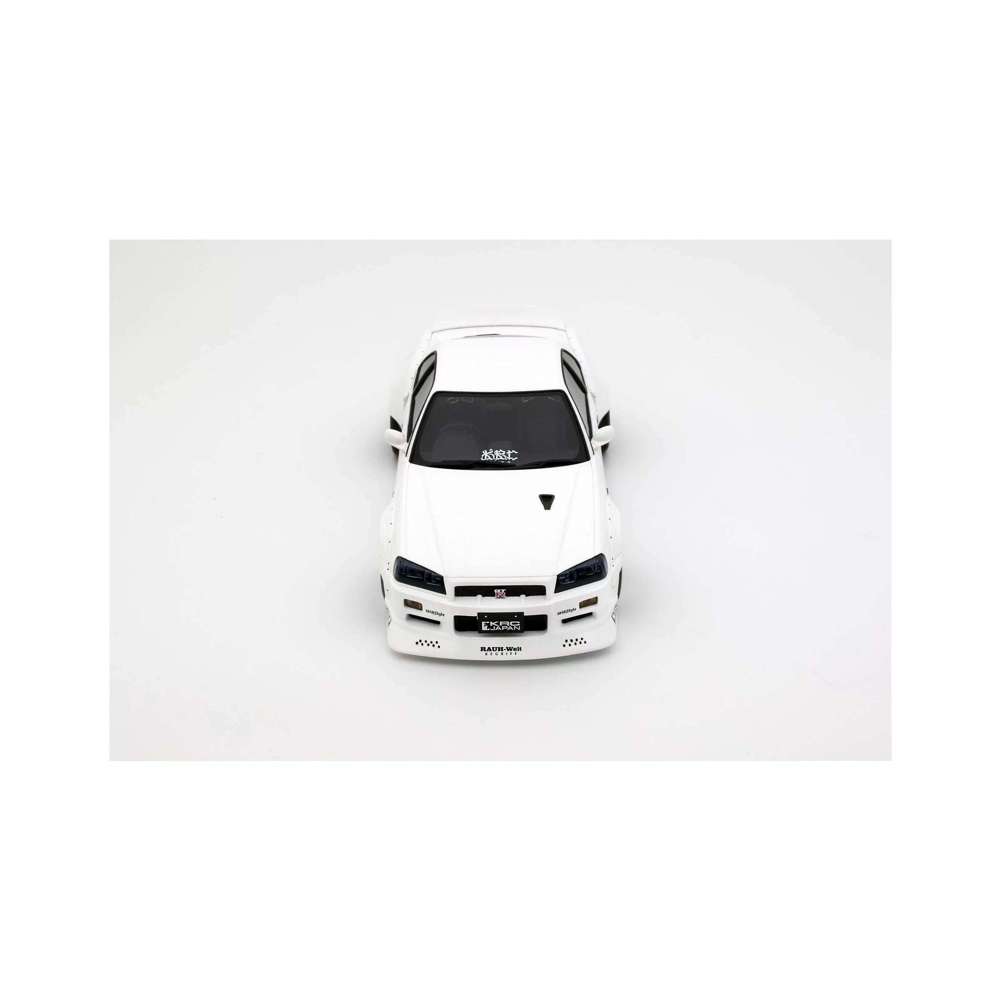 Otto 2019 Nissan Skyline GT-R R34 KRC Body Kit Pearl White QX1 1:18 Cartsfy Inc.