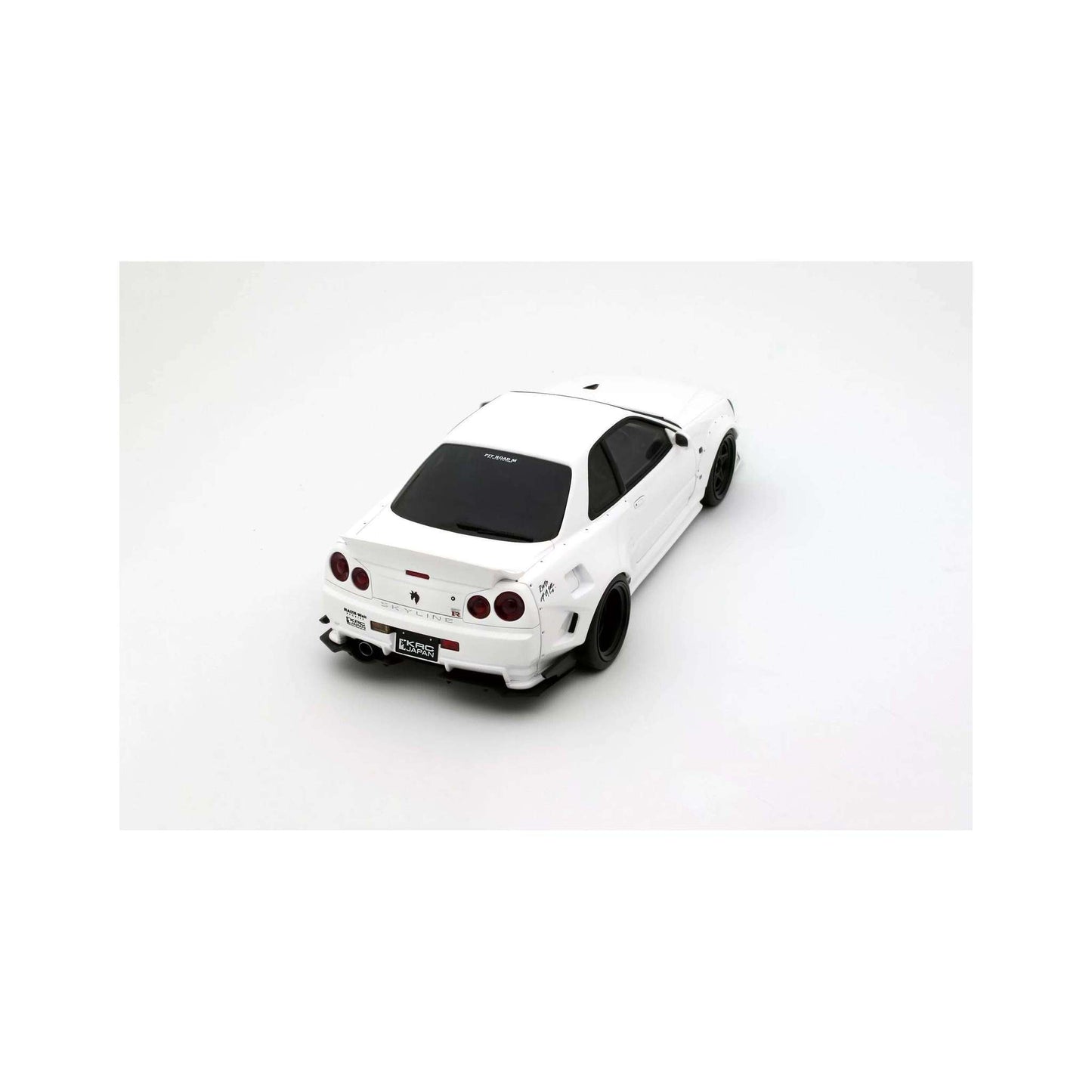 Otto 2019 Nissan Skyline GT-R R34 KRC Body Kit Pearl White QX1 1:18 Cartsfy Inc.