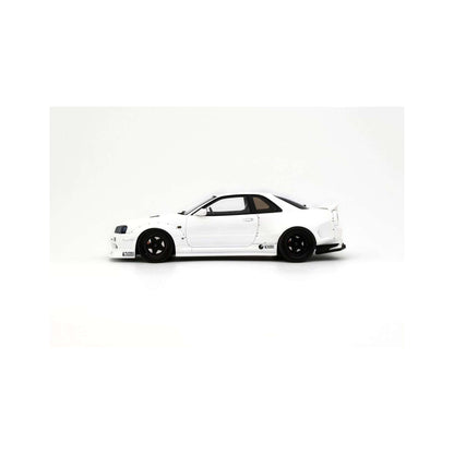 Otto 2019 Nissan Skyline GT-R R34 KRC Body Kit Pearl White QX1 1:18 Cartsfy Inc.