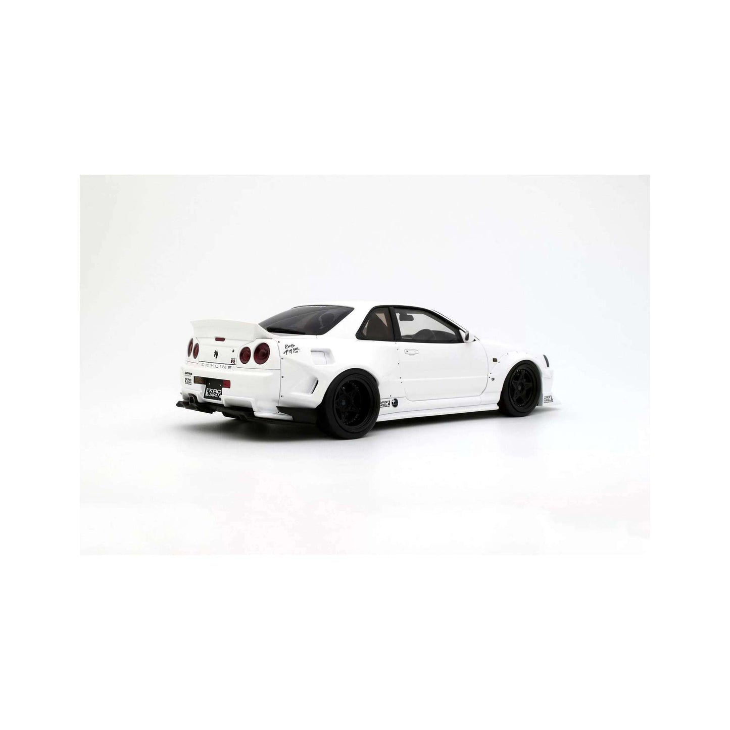 Otto 2019 Nissan Skyline GT-R R34 KRC Body Kit Pearl White QX1 1:18 Cartsfy Inc.