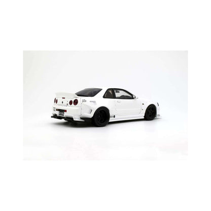 Otto 2019 Nissan Skyline GT-R R34 KRC Body Kit Pearl White QX1 1:18 Cartsfy Inc.