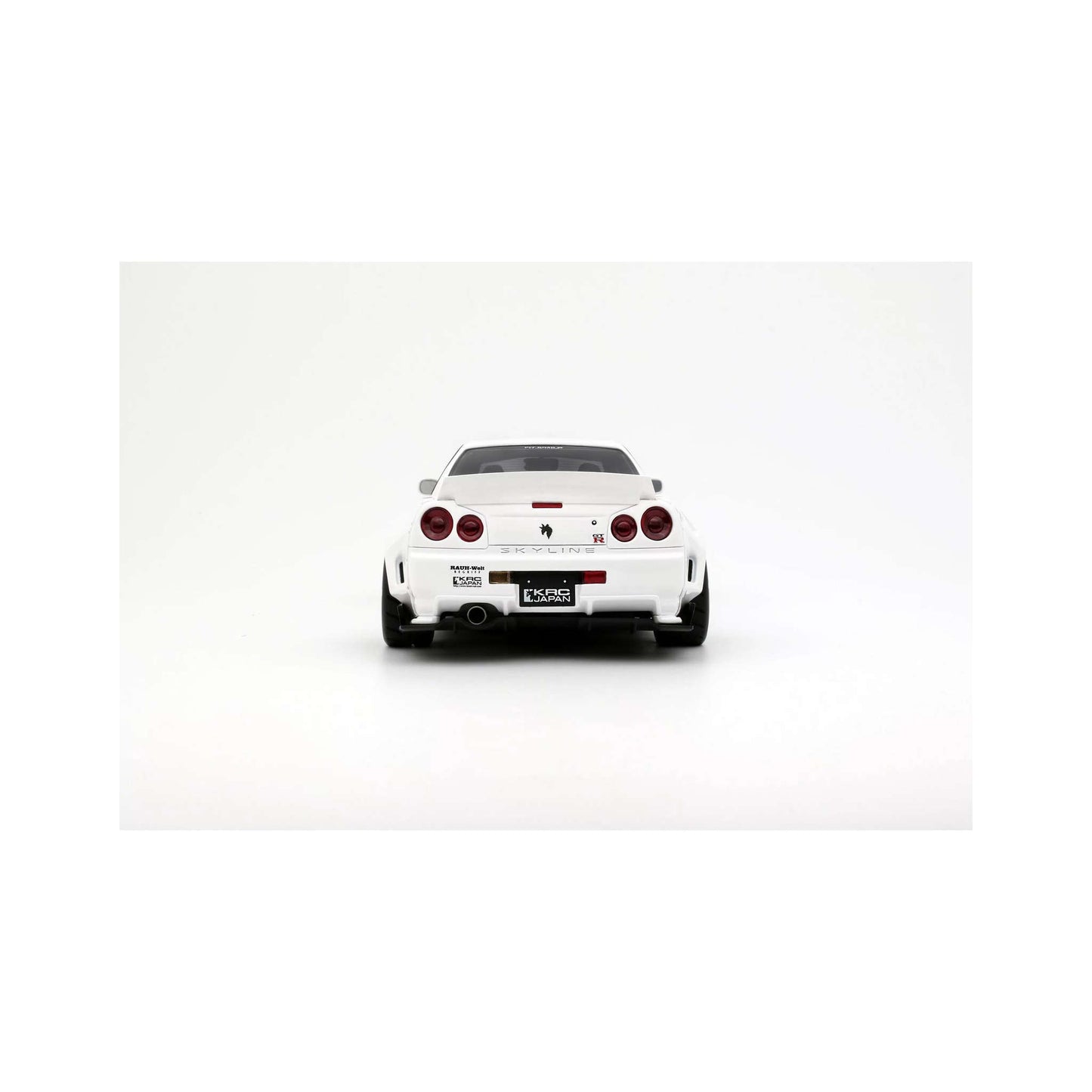 Otto 2019 Nissan Skyline GT-R R34 KRC Body Kit Pearl White QX1 1:18 Cartsfy Inc.