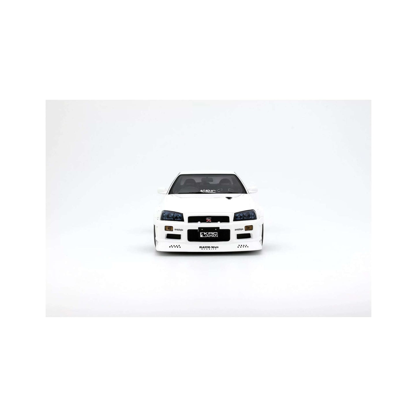 Otto 2019 Nissan Skyline GT-R R34 KRC Body Kit Pearl White QX1 1:18 Cartsfy Inc.