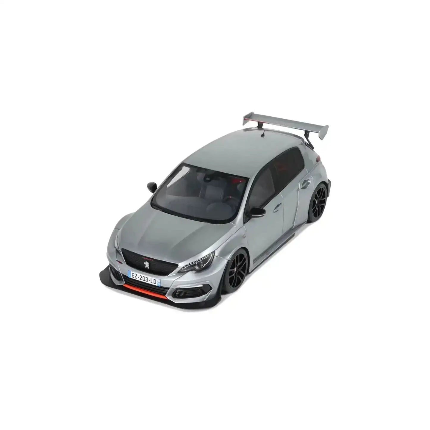 Otto 2020 Peugeot 308 RC by ByFactory Artense Grey 1:18 Cartsfy Inc.