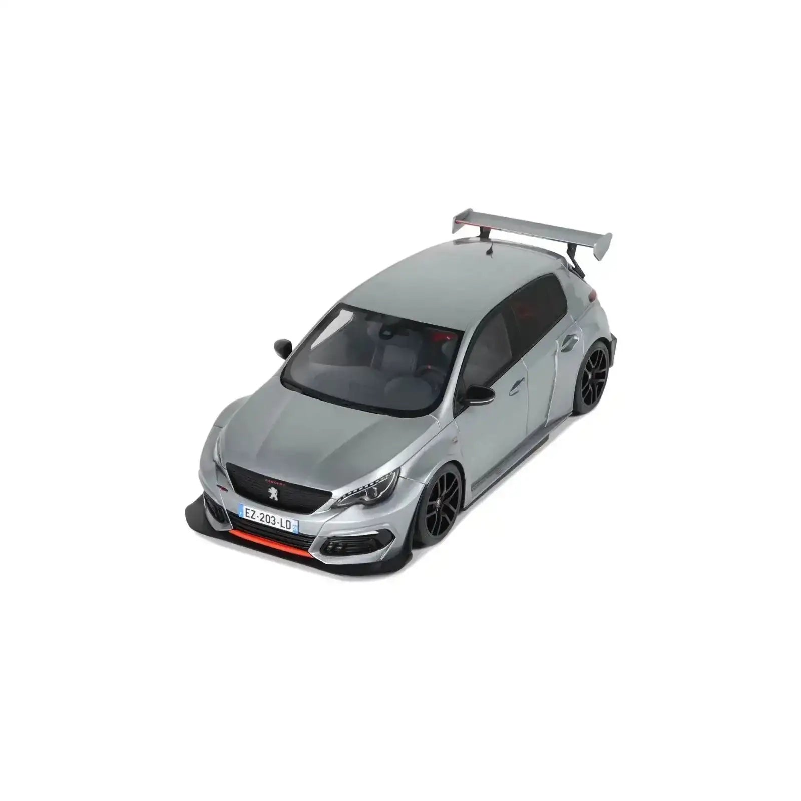 Otto 2020 Peugeot 308 RC by ByFactory Artense Grey 1:18 Cartsfy Inc.