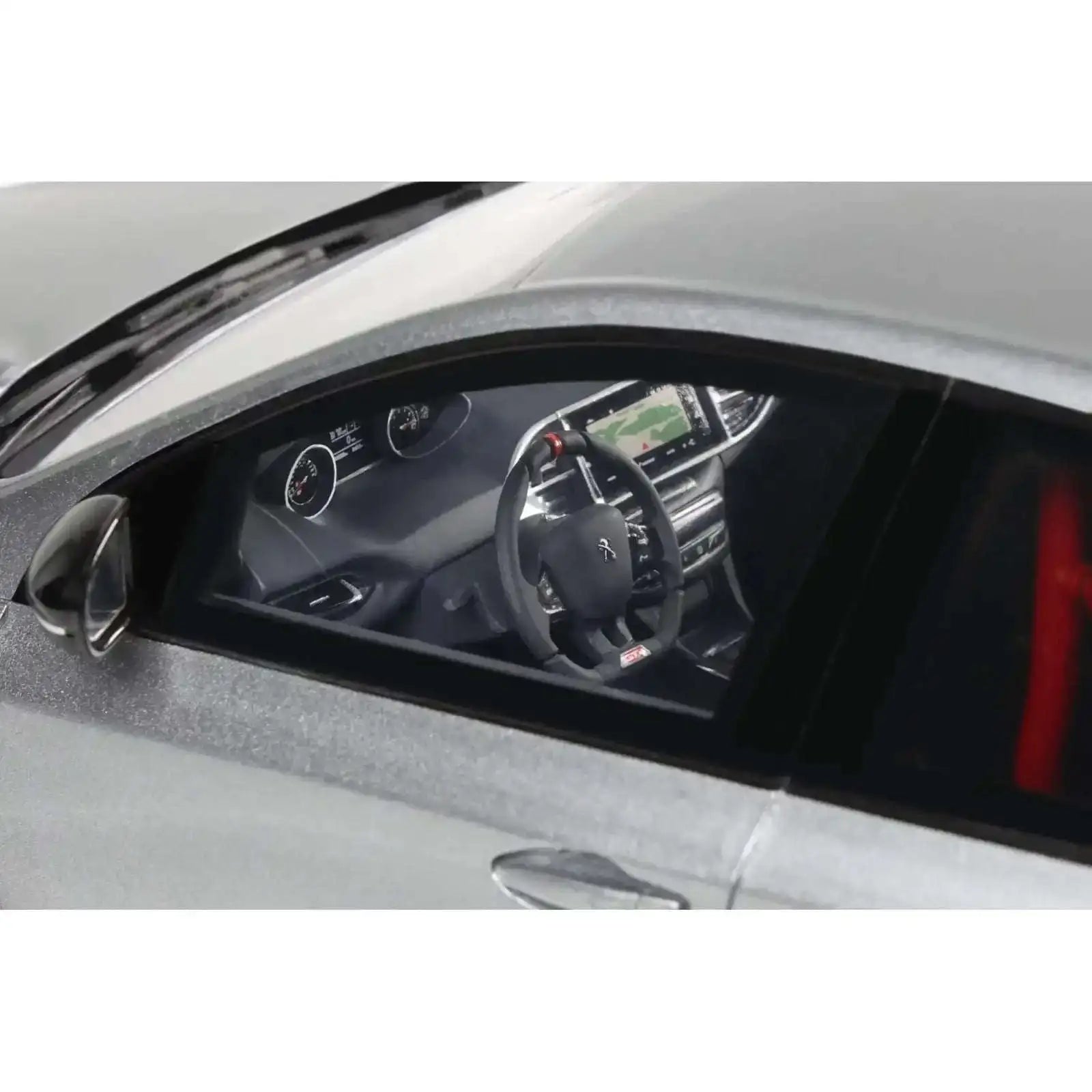 Otto 2020 Peugeot 308 RC by ByFactory Artense Grey 1:18 Cartsfy Inc.