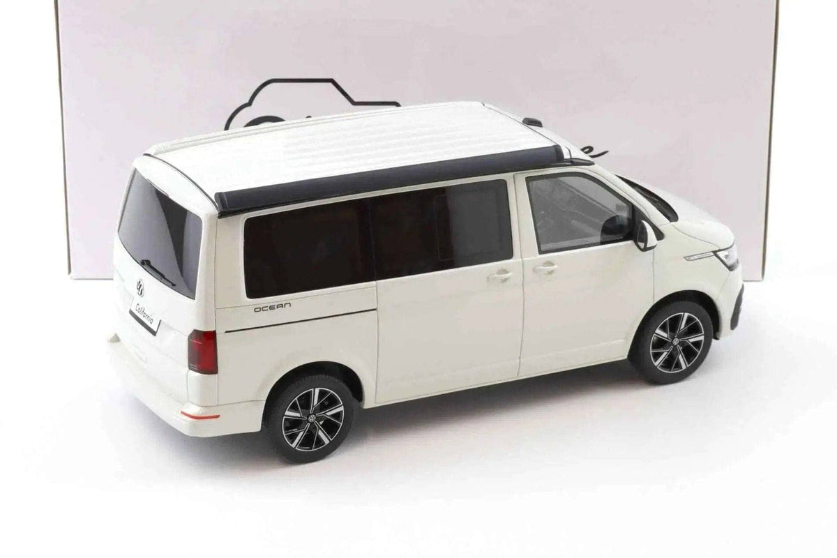 Otto 2021 Volkswagen T6 California Ocean Minibus Candy White 1:18 Cartsfy Inc.
