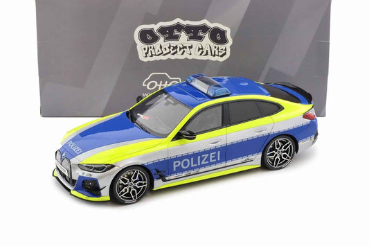Otto 2022 BMW M4 (G82) AC Schnitzer ACS4 Polizei Blue Silver 1:18 Cartsfy Inc.