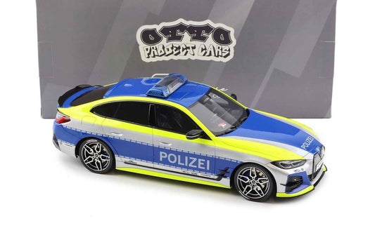 Otto 2022 BMW M4 (G82) AC Schnitzer ACS4 Polizei Blue Silver 1:18 Cartsfy Inc.