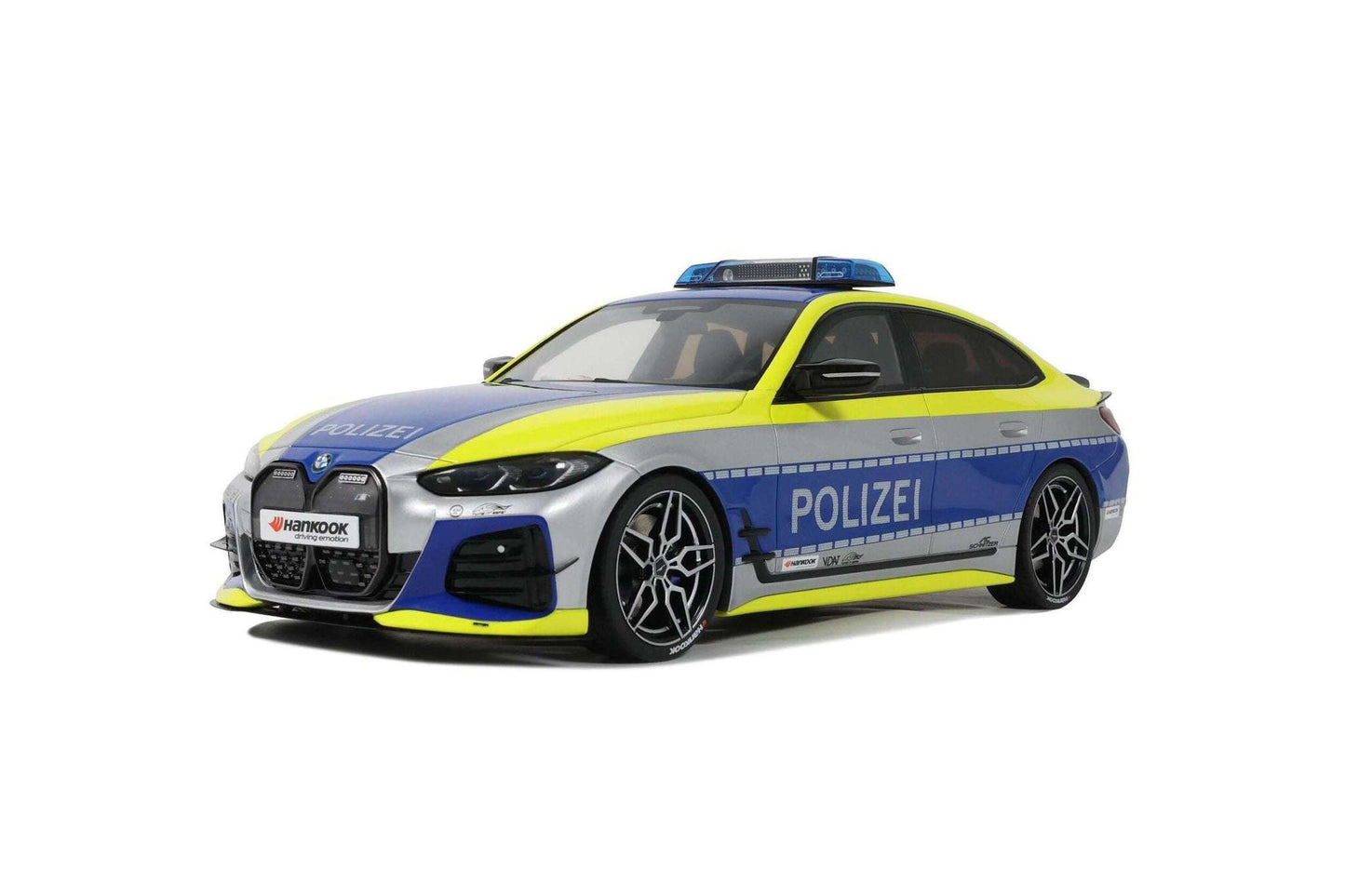 Otto 2022 BMW M4 (G82) AC Schnitzer ACS4 Polizei Blue Silver 1:18 Cartsfy Inc.