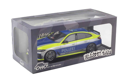 Otto 2022 BMW M4 (G82) AC Schnitzer ACS4 Polizei Blue Silver 1:18 Cartsfy Inc.