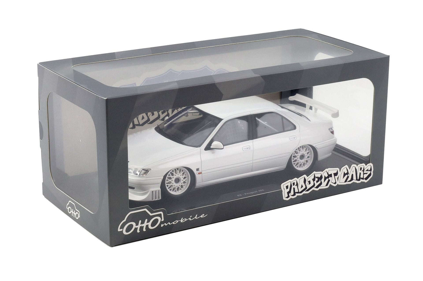 Otto 2024 Peugeot 406 Khyzyl Saleem White 1:18 STM Diecast Default Title Default Title-