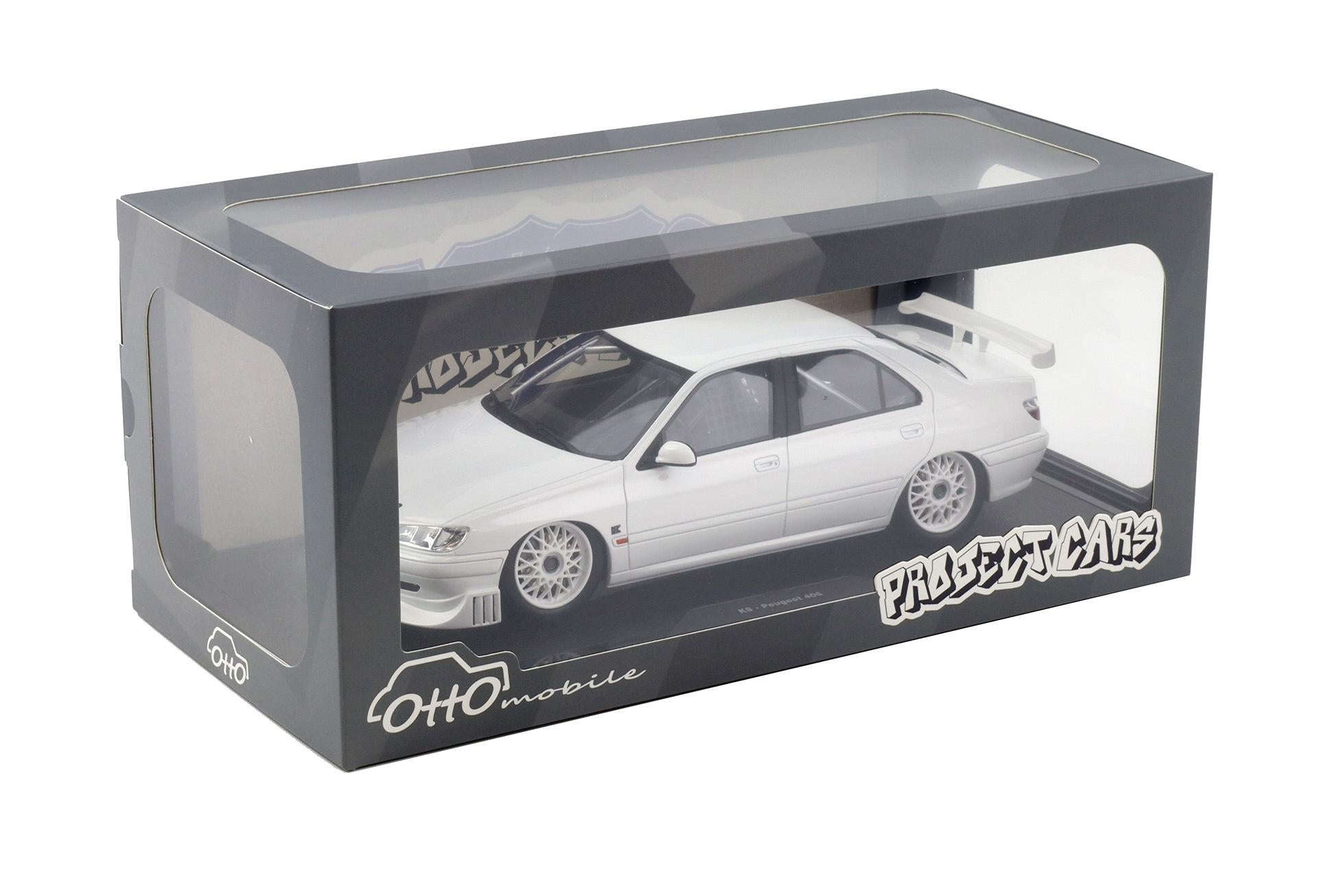 Otto 2024 Peugeot 406 Khyzyl Saleem White 1:18 STM Diecast Default Title Default Title-