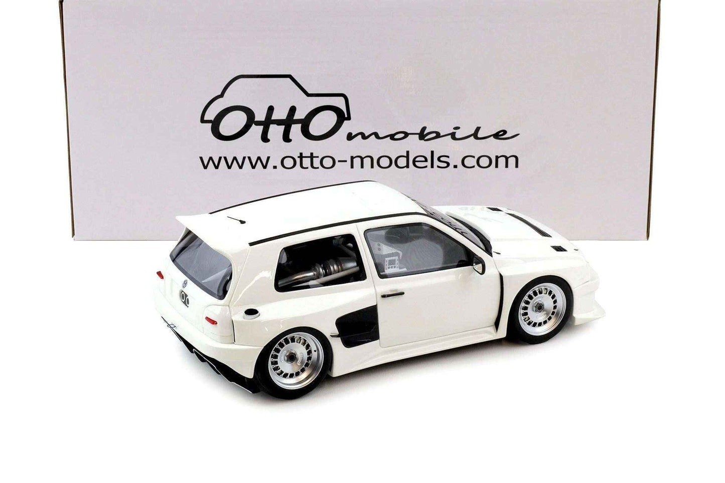 Otto 2024 Volkswagen Golf MK III Khyzyl Saleem White 1:18 STM Diecast Default Title Default Title-