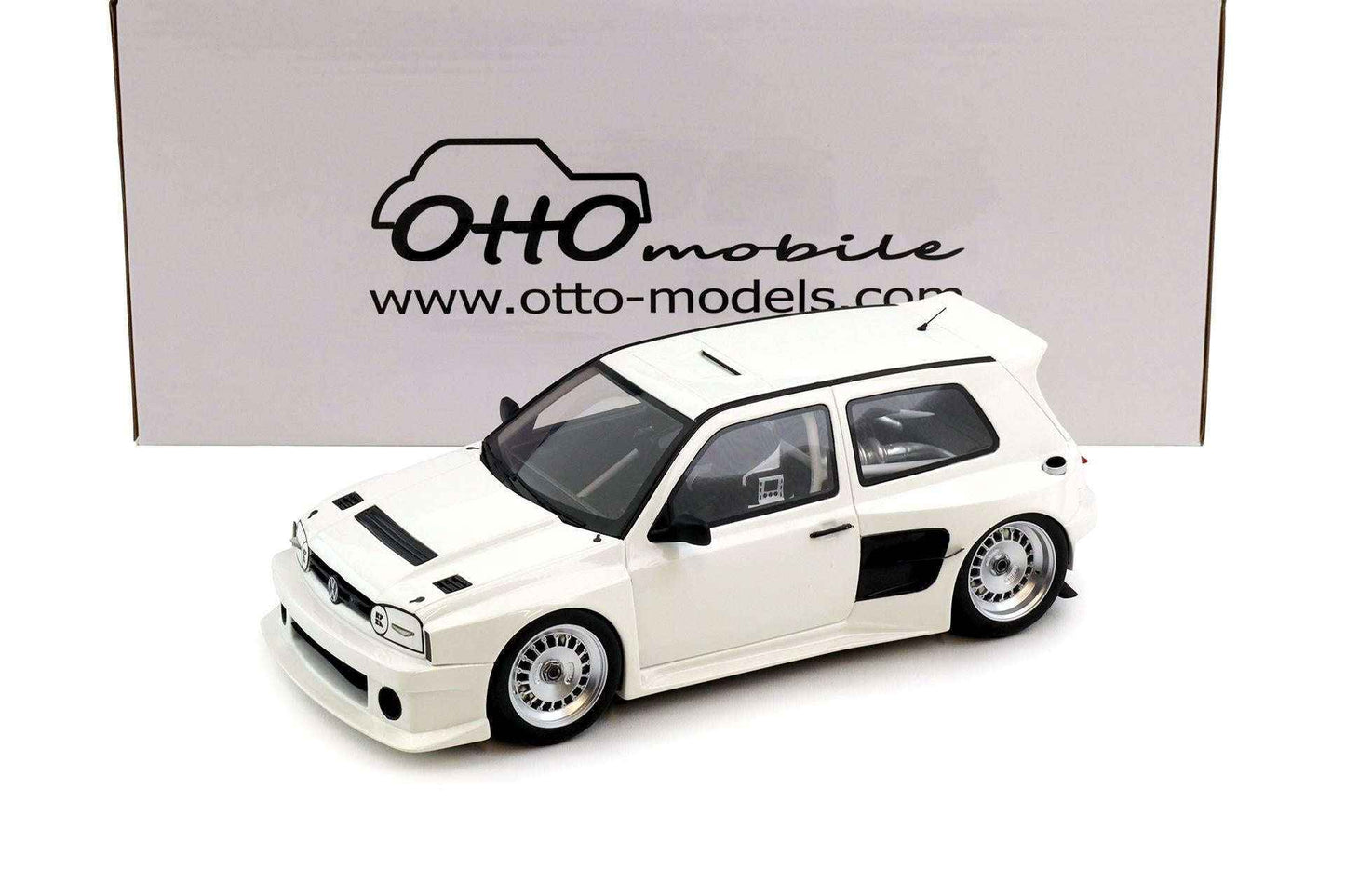 Otto 2024 Volkswagen Golf MK III Khyzyl Saleem White 1:18 STM Diecast Default Title Default Title-