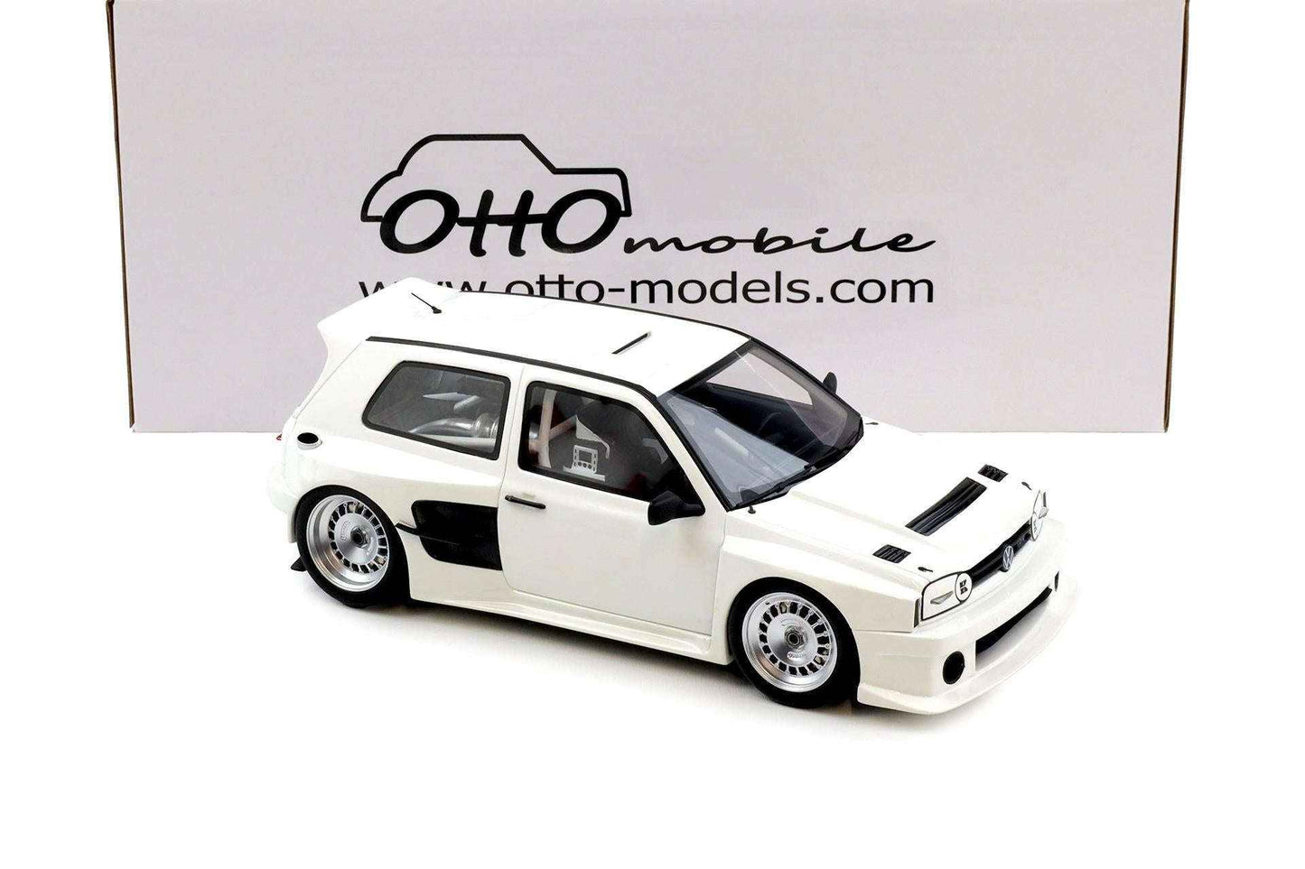Otto 2024 Volkswagen Golf MK III Khyzyl Saleem White 1:18 STM Diecast Default Title Default Title-