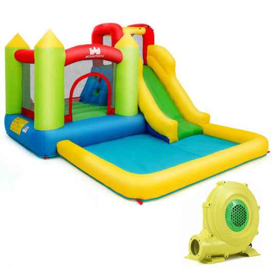 Outdoor Inflatable Bounce House with 480 W Blower Cartsfy Inc.