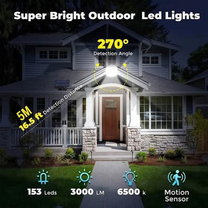 Outdoor LED Solar Security Lights - Cartsfy Inc.