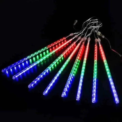 Outdoor Solar Meteor Christmas String Lights
