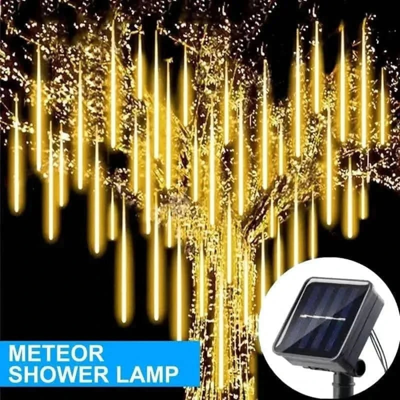 Outdoor Solar Meteor Christmas String Lights Cartsfy Inc.