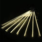 Outdoor Solar Meteor Christmas String Lights