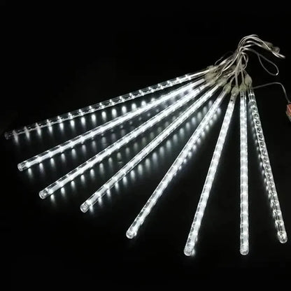 Outdoor Solar Meteor Christmas String Lights