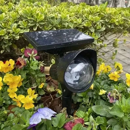Outdoor Solar Rotating Color Projection Lamp DailySale Default Title Default Title-