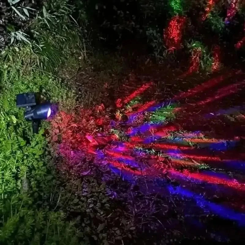 Outdoor Solar Rotating Color Projection Lamp DailySale Default Title Default Title-