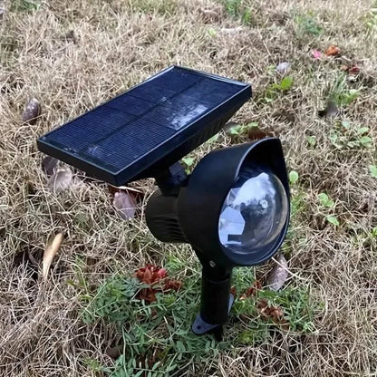 Outdoor Solar Rotating Color Projection Lamp - Cartsfy Inc.
